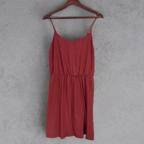 Old Navy Spaghetti Strap Midi Dress M Summer Casual Woven Sundress Flowy - Picture 1 of 8